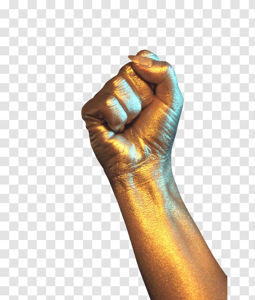 Woman The Powerhouse Fist Hand Metal - Arm Transparent PNG