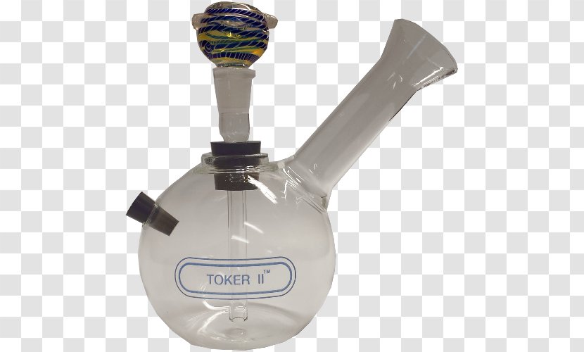Bong Tobacco Pipe Borosilicate Glass Smoking - Noname Transparent PNG