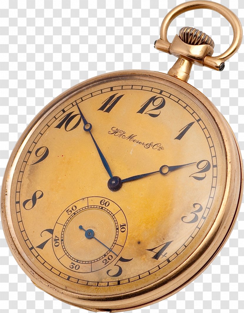 Pocket Watch Antique Clock - Product Design - Image Transparent PNG