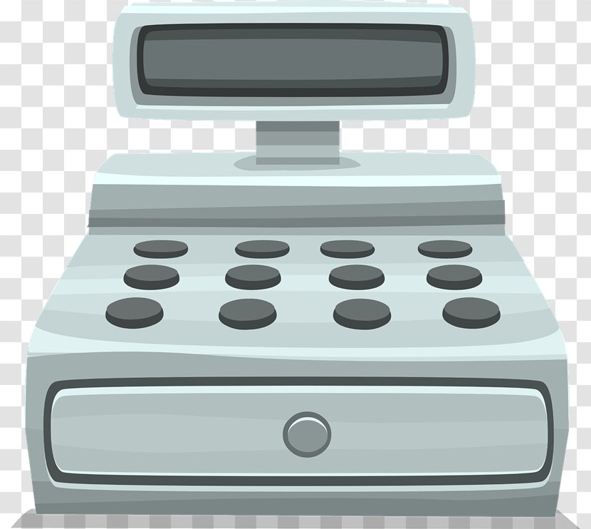 Cash Register Money Clip Art - Business - Point Of Sale Transparent PNG