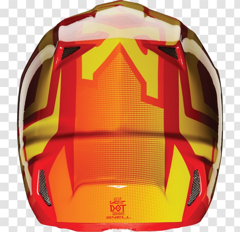 Motorcycle Helmets Fox Racing Red Transparent PNG