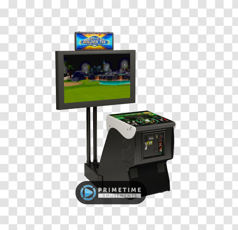 Silver Strike Bowling Golden Tee Fore! Terminator Salvation Arcade Game Incredible Technologies - Electronic Device - Golf Transparent PNG