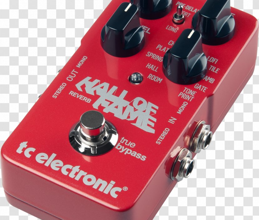 TC Electronic Hall Of Fame Reverb Effects Processors & Pedals Reverberation Mini - Watercolor - Acoustic Guitar Transparent PNG