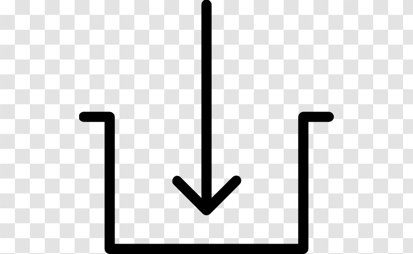 Black & White Computer Software Button - Symbol - Embed Transparent PNG