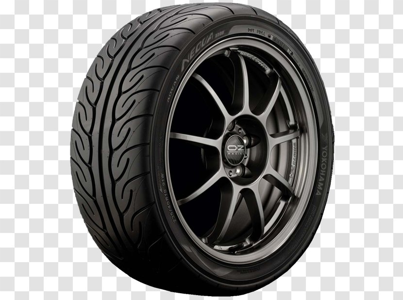 Sports Car Tire ADVAN Yokohama Rubber Company - Synthetic Transparent PNG