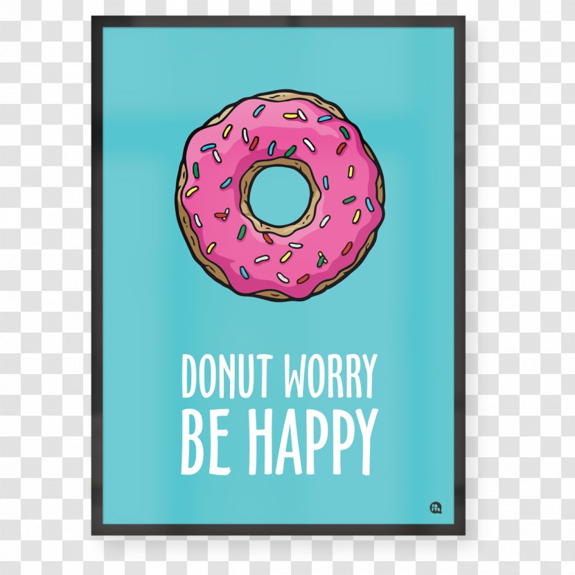 Donuts Quadro Donut Worry Hamburger Picture Frames Transparent PNG