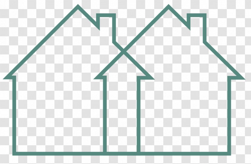 Terraced House Clip Art - Diagram Transparent PNG