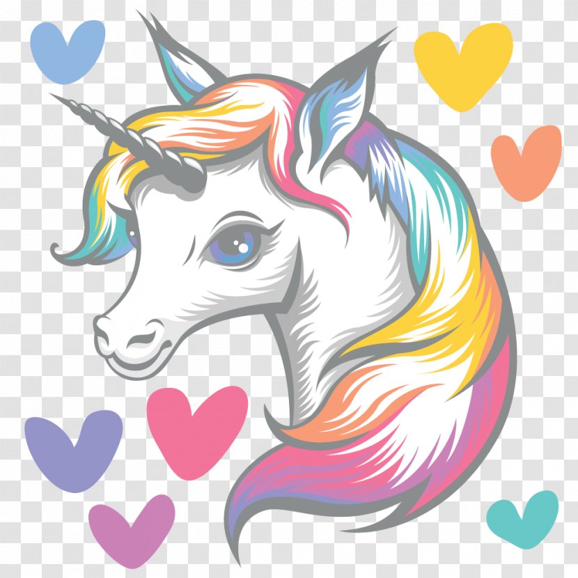Unicorn Clip Art - Head Transparent PNG