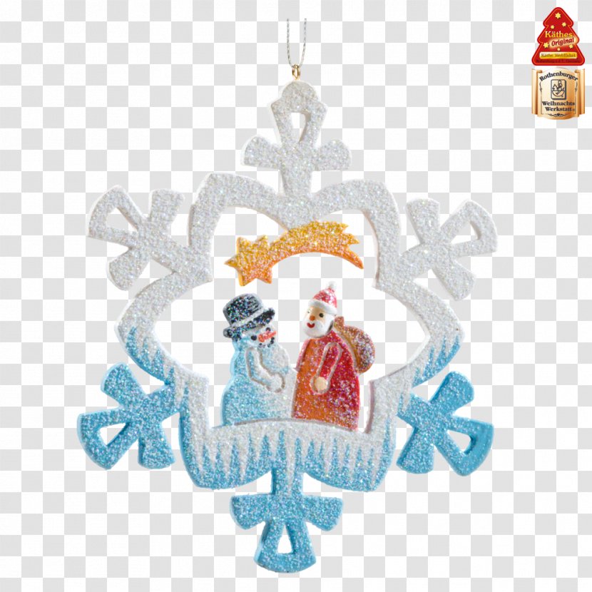 Christmas Ornament Santa Claus Snowman Käthe Wohlfahrt - Decor Transparent PNG