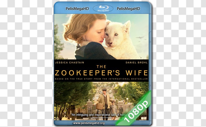 The Zookeeper's Wife Blu-ray Disc Film Jan And Antonina Żabiński 0 - Niki Caro - Iddo Goldberg Transparent PNG