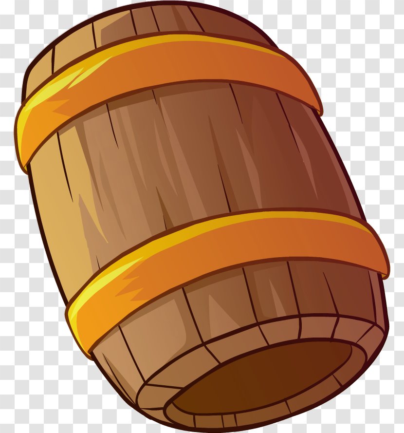 Club Penguin Orange S.A. - Barril Transparent PNG