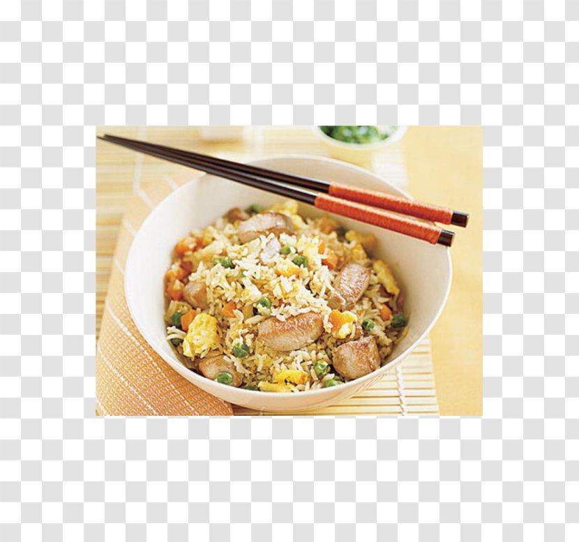 Nasi Goreng Chinese Cuisine Hainanese Chicken Rice Fried - Orange Transparent PNG