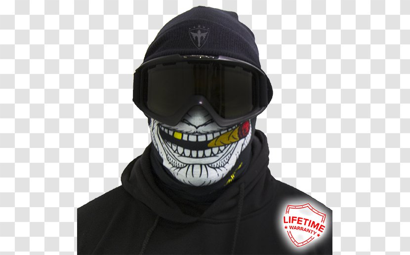 Bandana Kerchief Winter Sport Face Shield Ski & Snowboard Helmets - Mask - Thug Life Transparent PNG