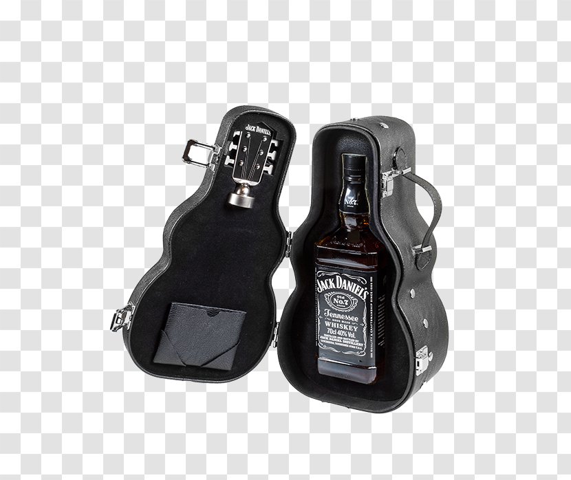 Tennessee Whiskey Jack Daniel's Distilled Beverage Wine - Guitar - Gift Bag Transparent PNG