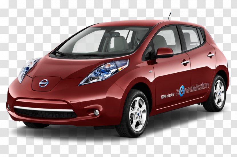 2015 Nissan LEAF Compact Car 2014 - Fuel Economy In Automobiles Transparent PNG