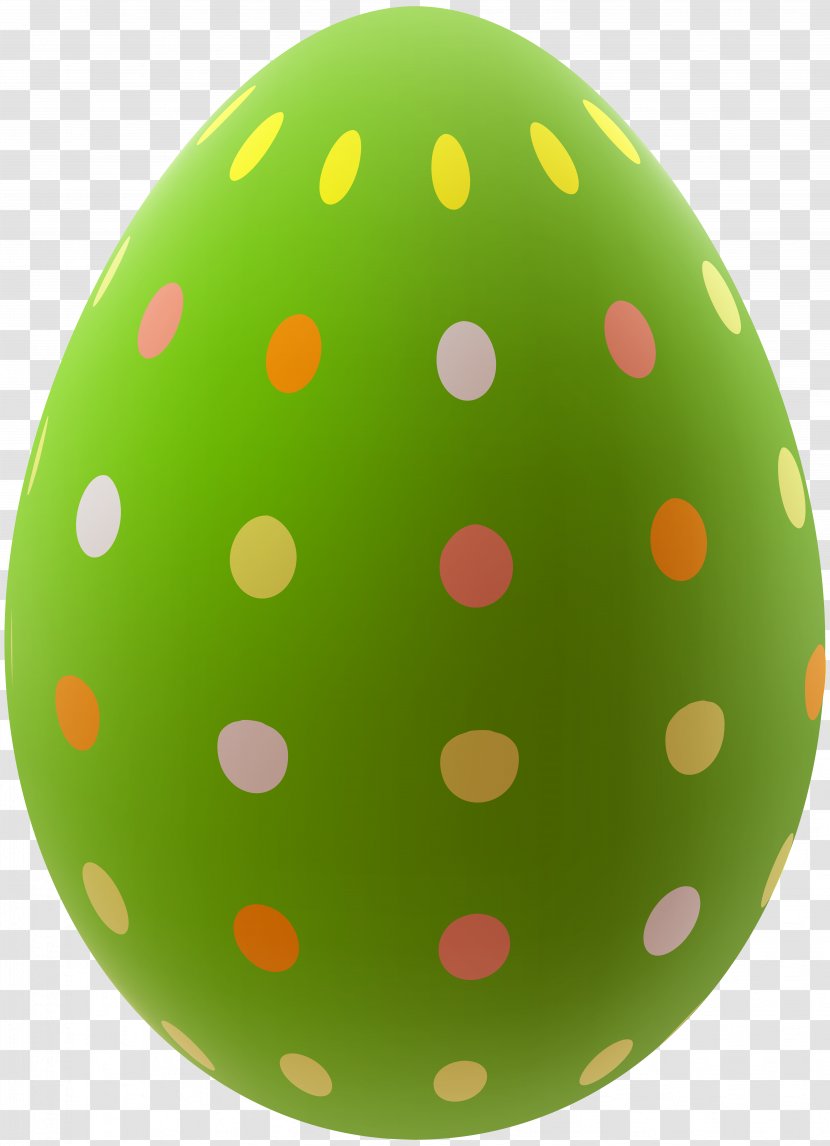 Red Easter Egg Clip Art - Green Image Transparent PNG
