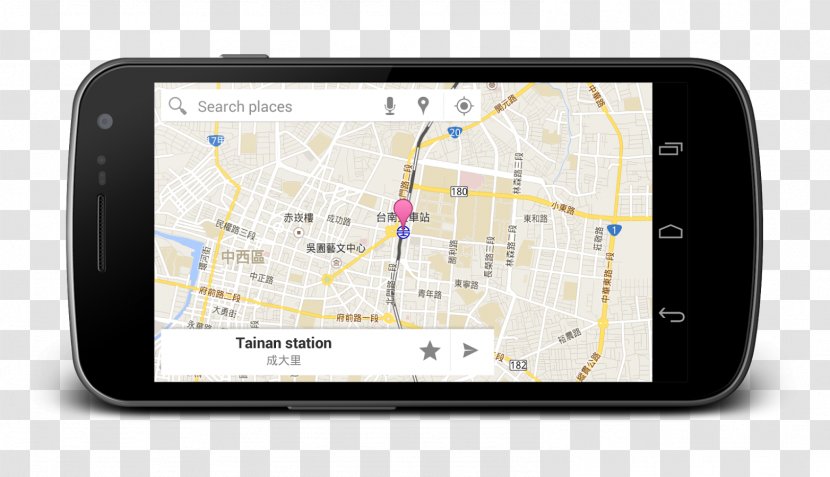 Handheld Devices Mobile Phones GPS Navigation Systems Smartphone Android - Gps - Hud Transparent PNG