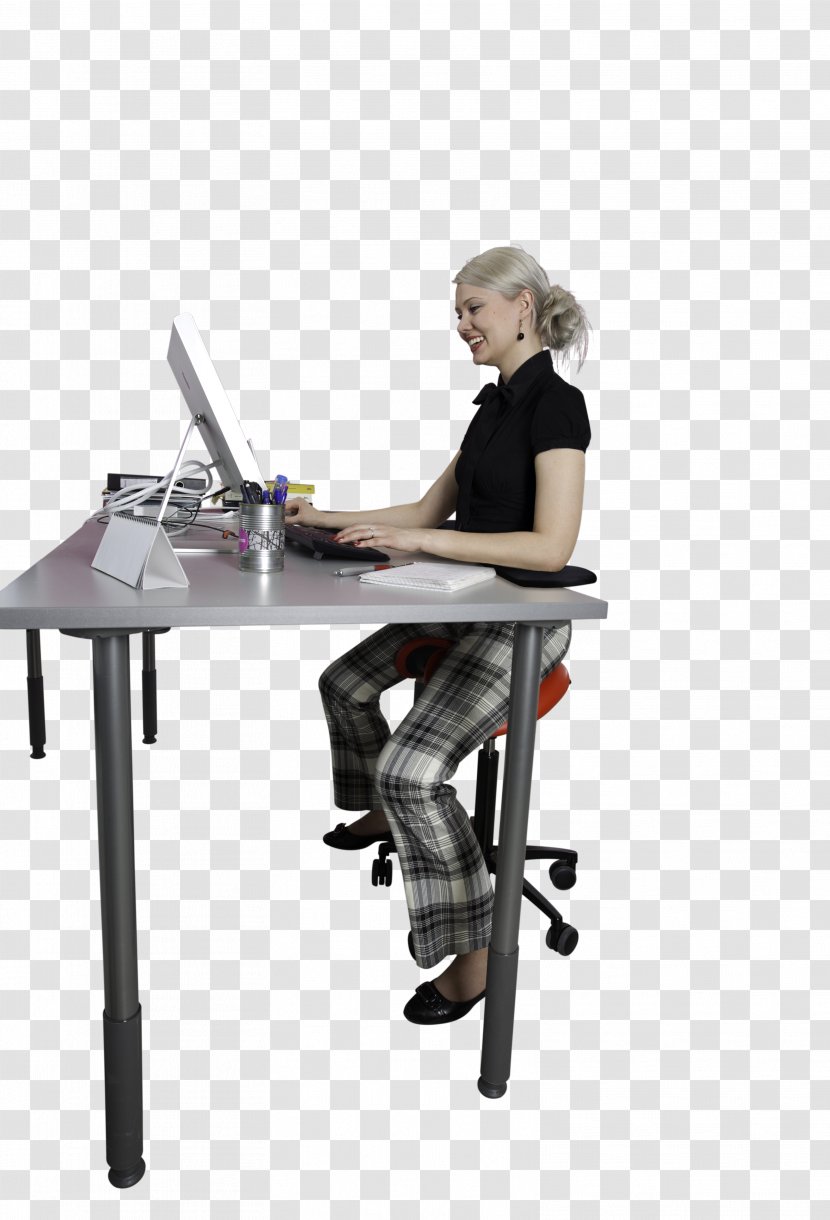 Table Saddle Chair Desk - Standing - Dental Architecture And Therapy Transparent PNG
