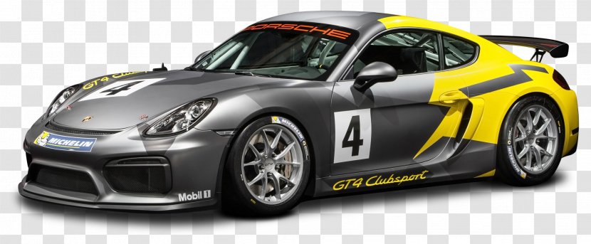 Porsche 911 GT3 GT4 European Series Car 2016 Cayman - Gt4 - Clubsport Racing Transparent PNG