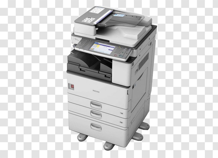Ricoh Multi-function Printer Photocopier Printing - Multifunction Transparent PNG