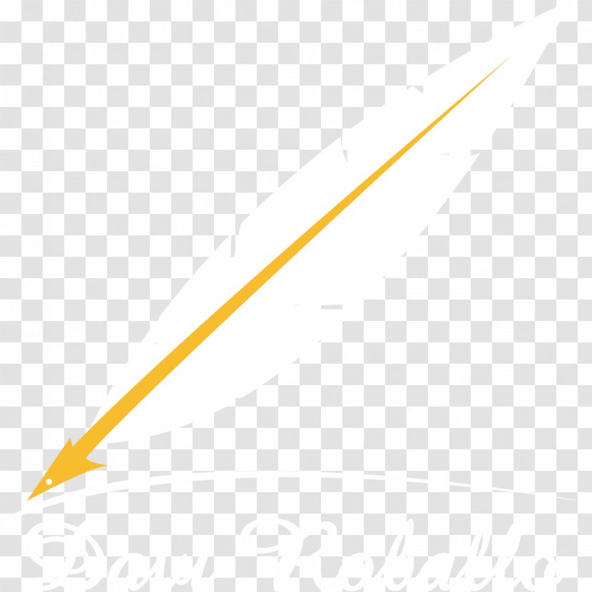 Line Angle - Yellow Transparent PNG