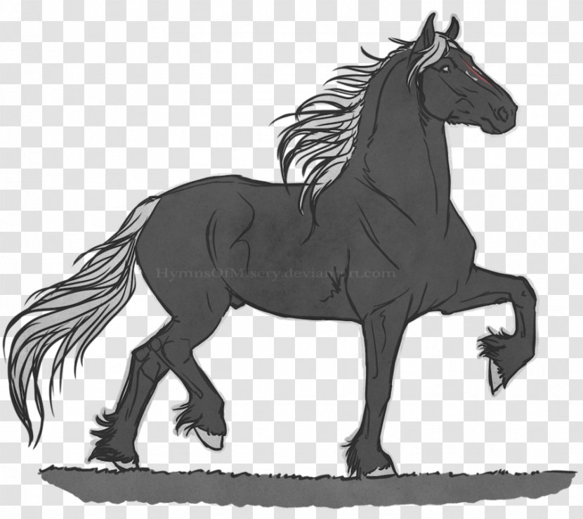 Mustang Stallion Pony Drawing Przewalski's Horse - Art Transparent PNG