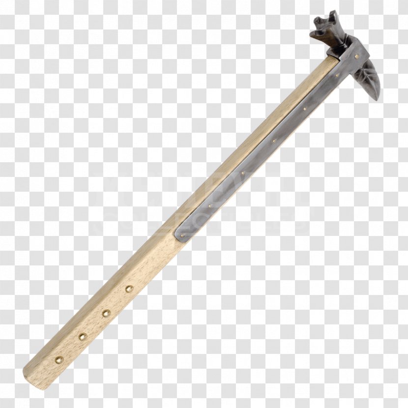 Middle Ages War Hammer Weapon Knight - Mace Transparent PNG