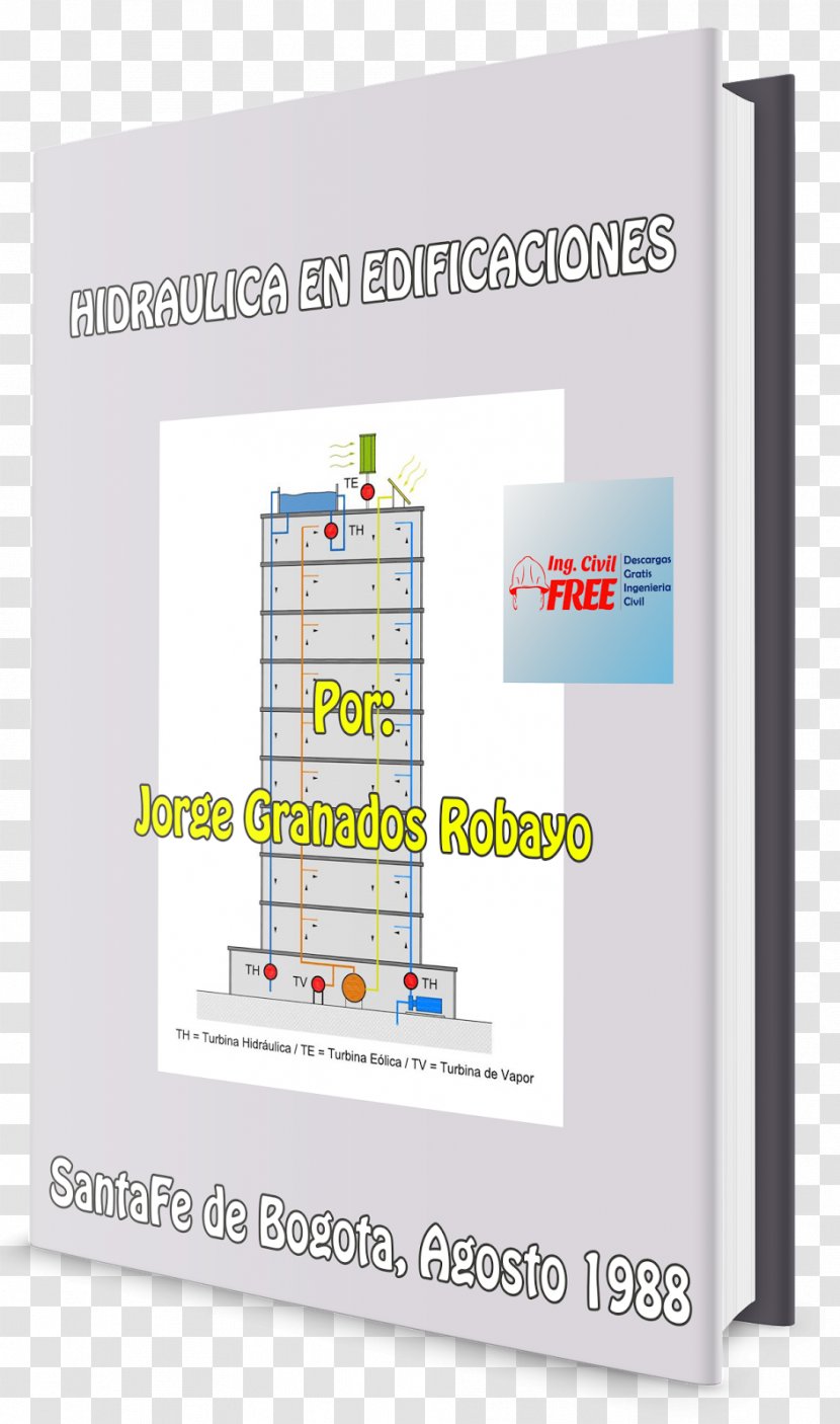 Redes Hidráulicas Y Sanitarias En Edificios Hydraulics Civil Engineering Architectural - Book - Ingeniero Transparent PNG
