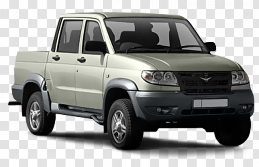 Car UAZ Patriot Compact Van Pickup Truck - Off Road Vehicle Transparent PNG