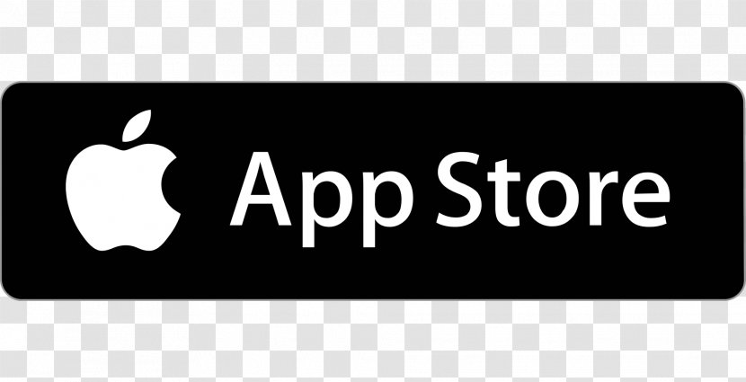 Logo App Store Brand Font - Black M - Design Transparent PNG