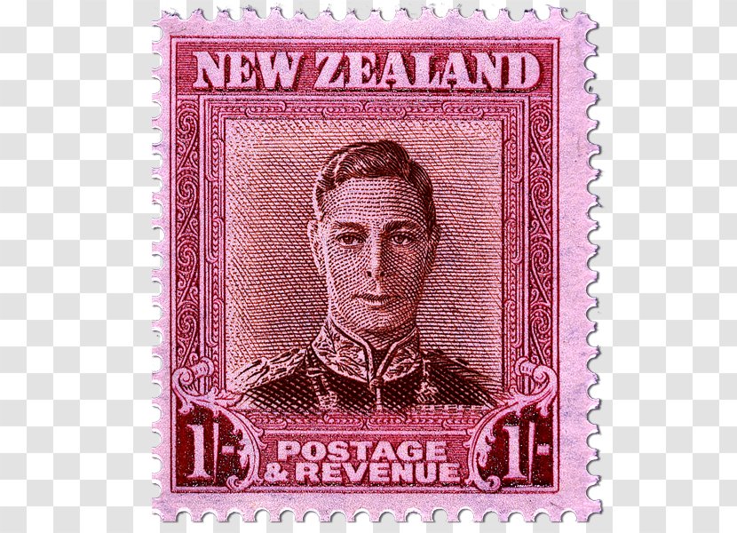 George VI Postage Stamps Green Stamp Gum Watermark - Vi - Red Transparent PNG
