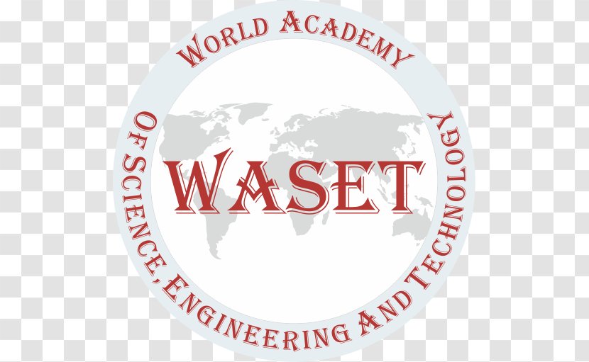 World Academy Of Science, Engineering And Technology Academic Conference Organization - Text - Science Transparent PNG