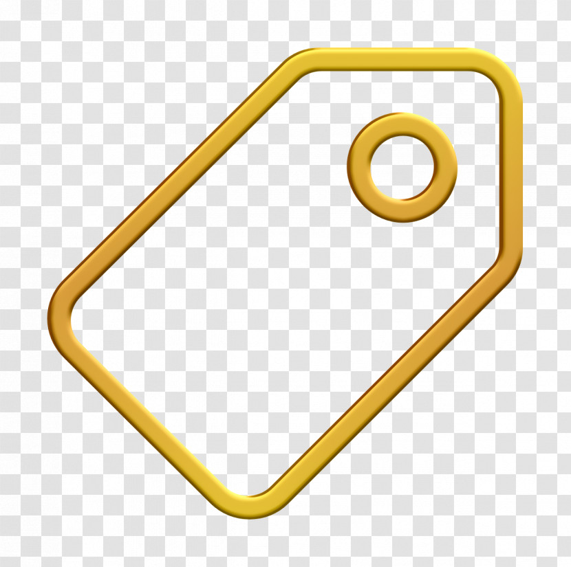 Tag Icon For Your Interface Icon Transparent PNG
