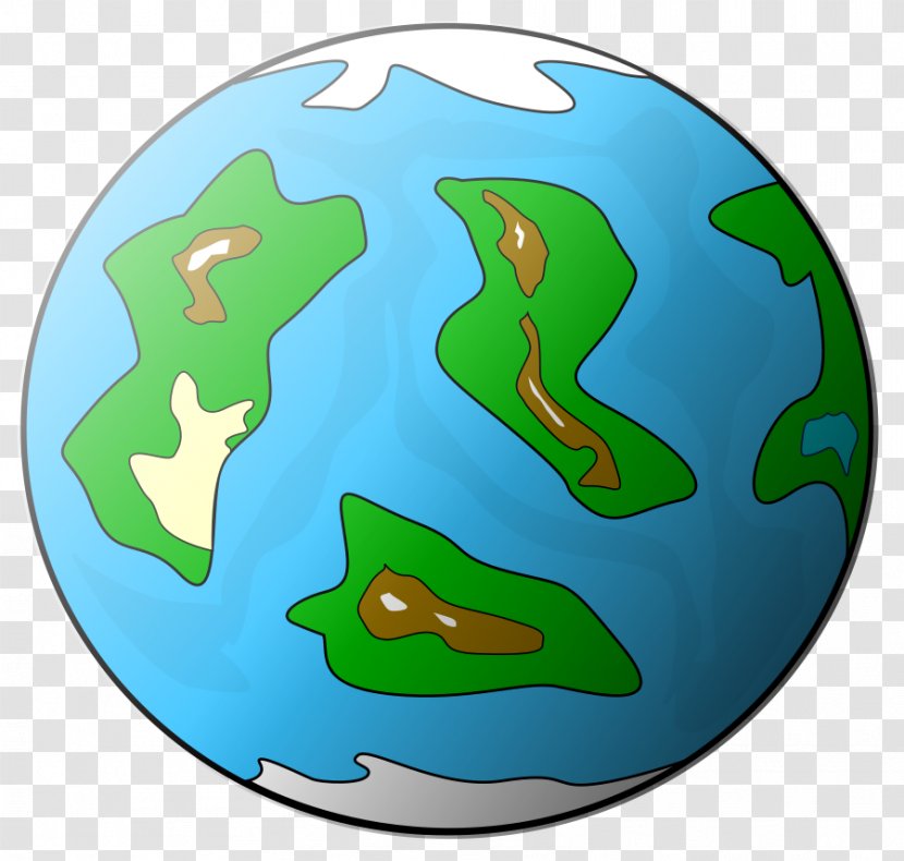 Earth As Art Globe Clip - Green - Free Planet Pictures Transparent PNG