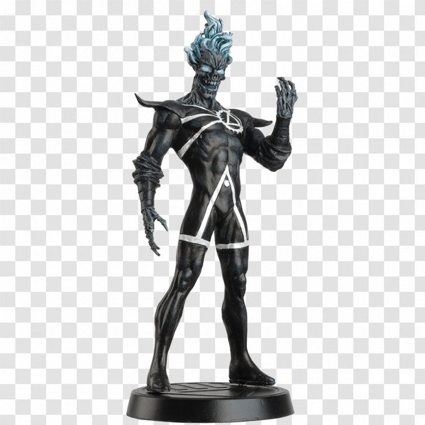 Deathstorm DC Comics Blackest Night Figurine Bronze Sculpture - Geometric Shape - Dc Transparent PNG