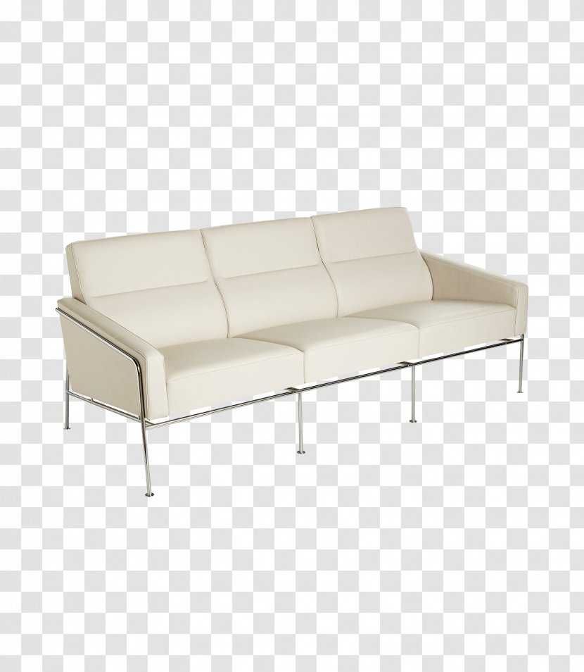 Model 3107 Chair Ant Egg Couch - Sofa Bed - White Transparent PNG
