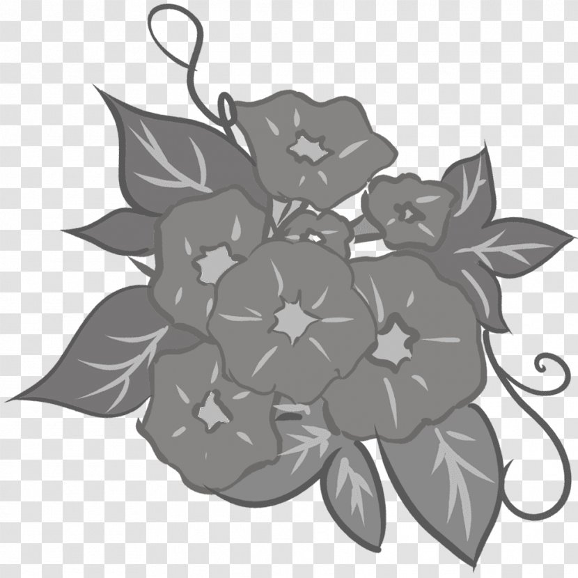 Illustration Japanese Morning Glory Floral Design Petal - Flowering Plant Transparent PNG