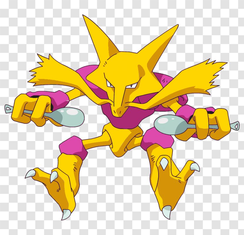 Pokémon X And Y Alakazam Pikachu - Yellow Transparent PNG