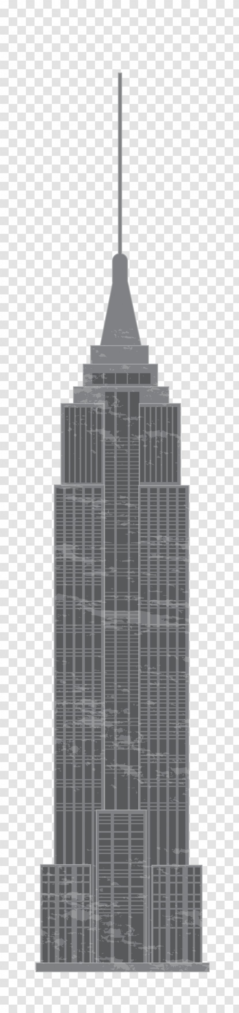 Architecture Graphic Designer Building Pattern - Metropolis - Empire State Buildin Transparent PNG