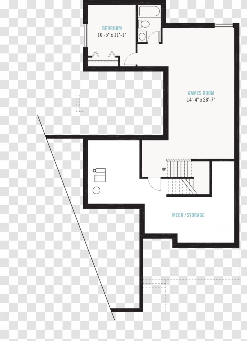 Floor Plan Brand Line - Diagram - Design Transparent PNG