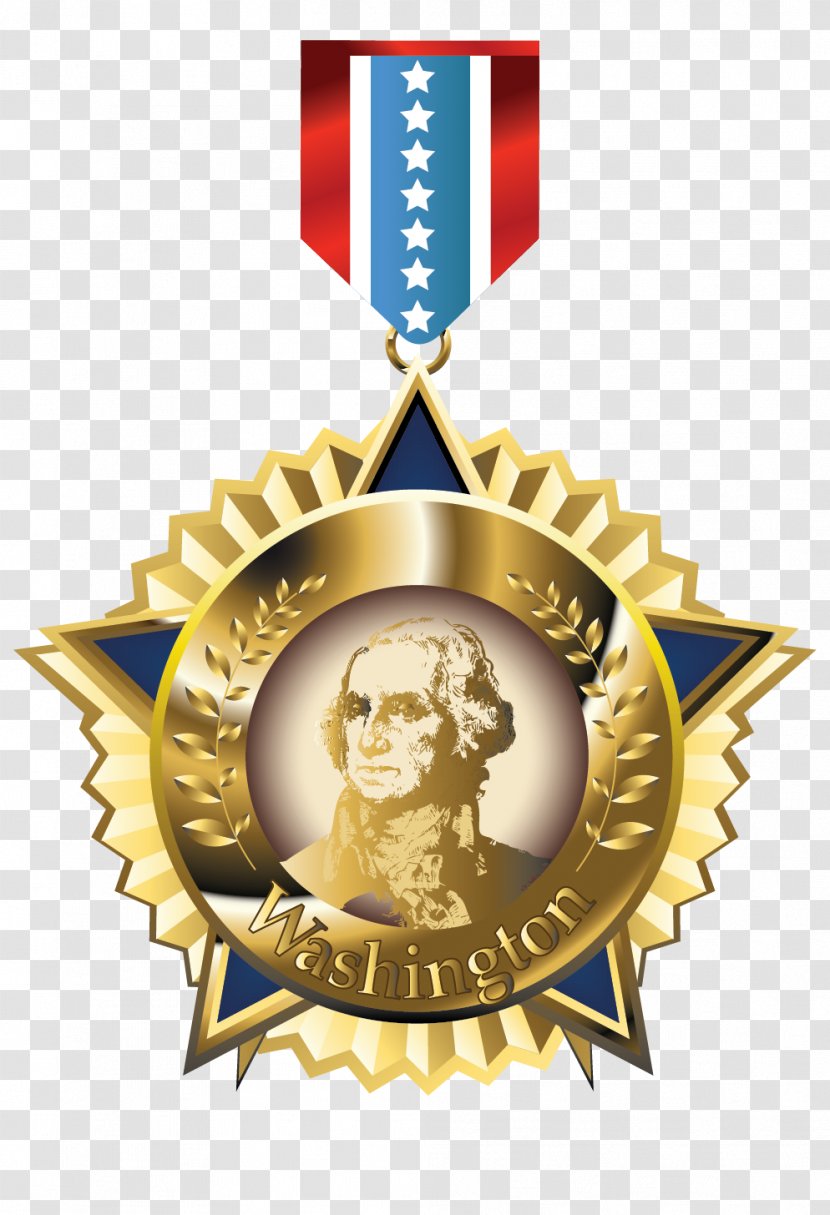 Gold Medal Order Symbol Award Transparent PNG