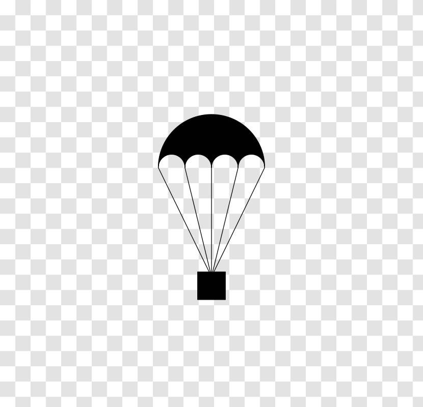 Logo Black Brand - Parachute Transparent PNG