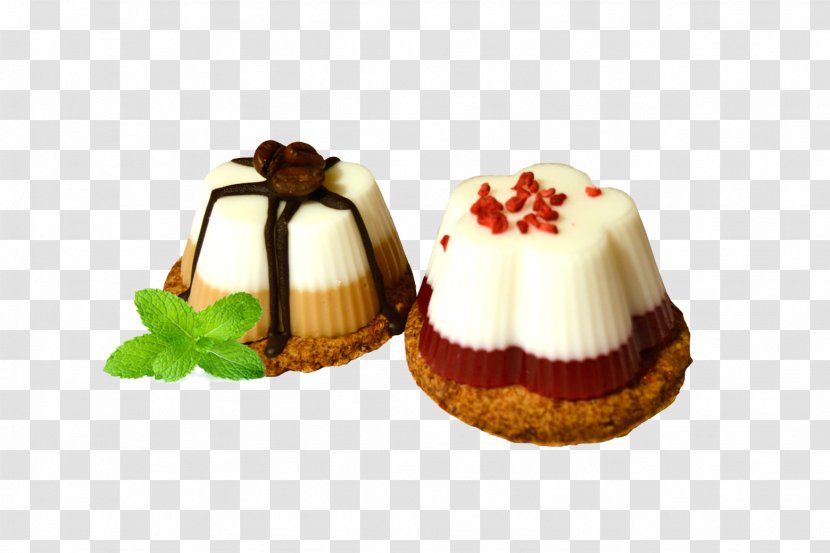 Christmas Pudding Cream Food - Cartoon - Panna Cotta Transparent PNG