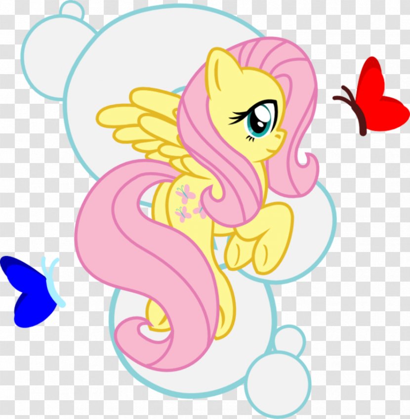 Fluttershy My Little Pony Unicorn - Watercolor - See You There Transparent PNG
