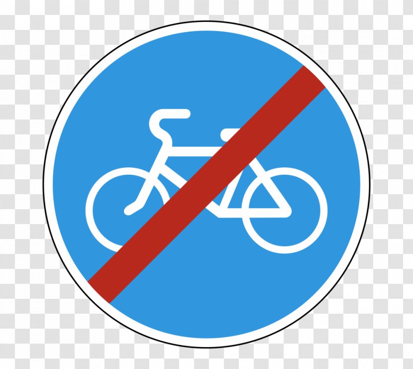 Traffic Sign Code Mandatory Priority Signs - Segregated Cycle Facilities - Ai Format Material Transparent PNG