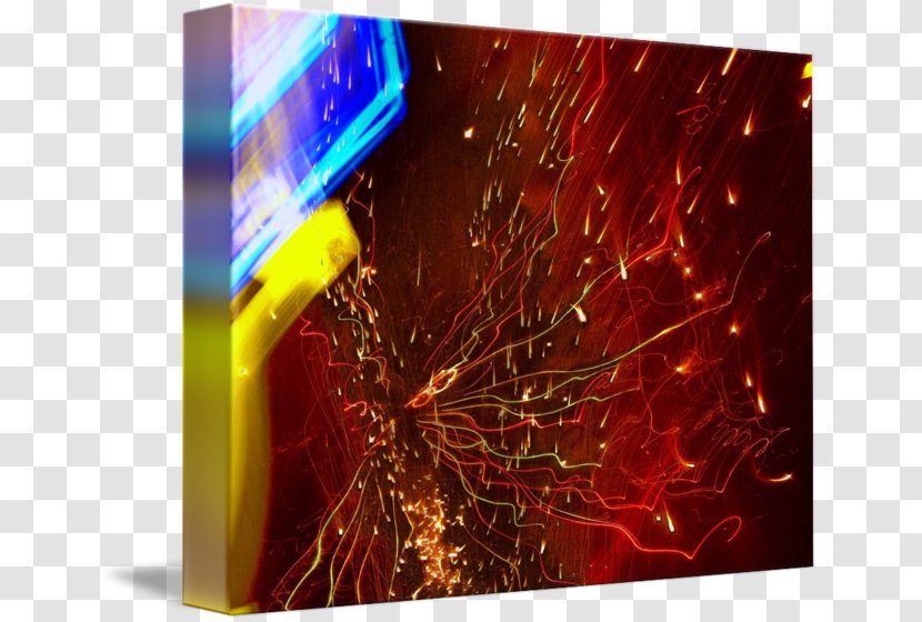 Gallery Wrap Desktop Wallpaper Canvas Art - Heat - Paper Firework Transparent PNG