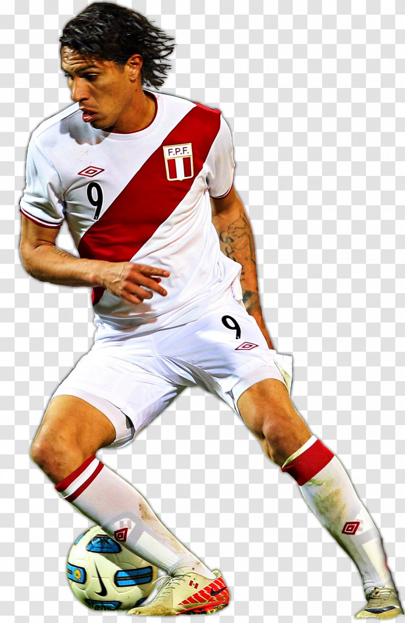 Paolo Guerrero 2014 FIFA World Cup Qualification CONMEBOL Football Player Peru National Team Sport - Clothing Transparent PNG