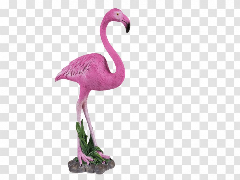 Polyresin Greater Flamingo Ceramic Figurine Flamingos - Pink Transparent PNG