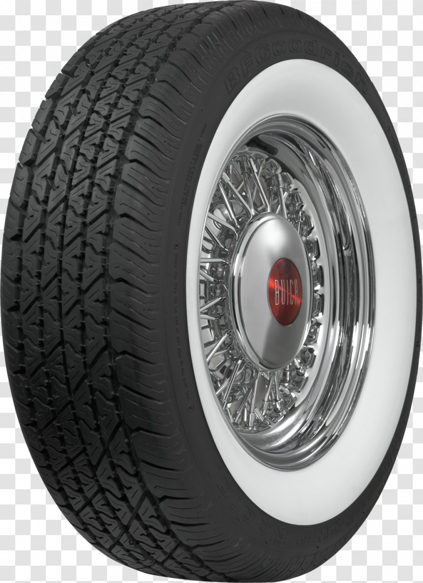 Car Coker Tire Radial Whitewall - Bfgoodrich - Beautifully Transparent PNG