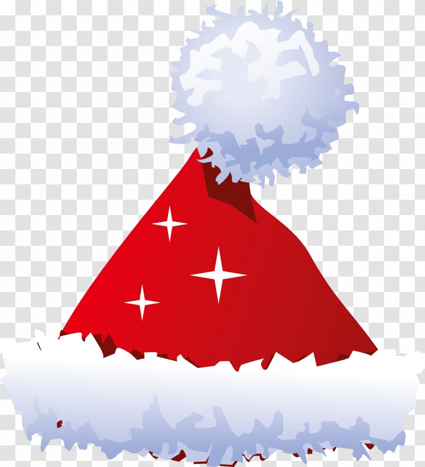 Christmas Tree Ornament Clip Art - Little Fresh Red Hat Transparent PNG